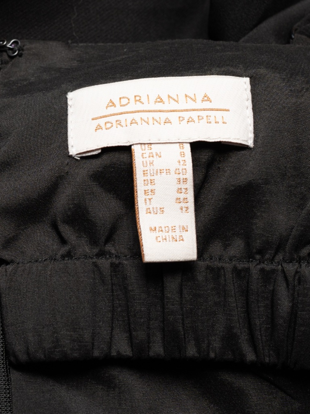 Adrianna Papell- Crystal Sweetheart Crepe Column Gown - Picture 4 of 12